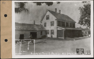 Mary E. Phillips, house and stand, New Salem, Mass., Sep. 16, 1927