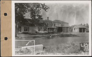 Jeff D. Roberts, house, barn and garage, Dana, Mass., Sep. 16, 1927