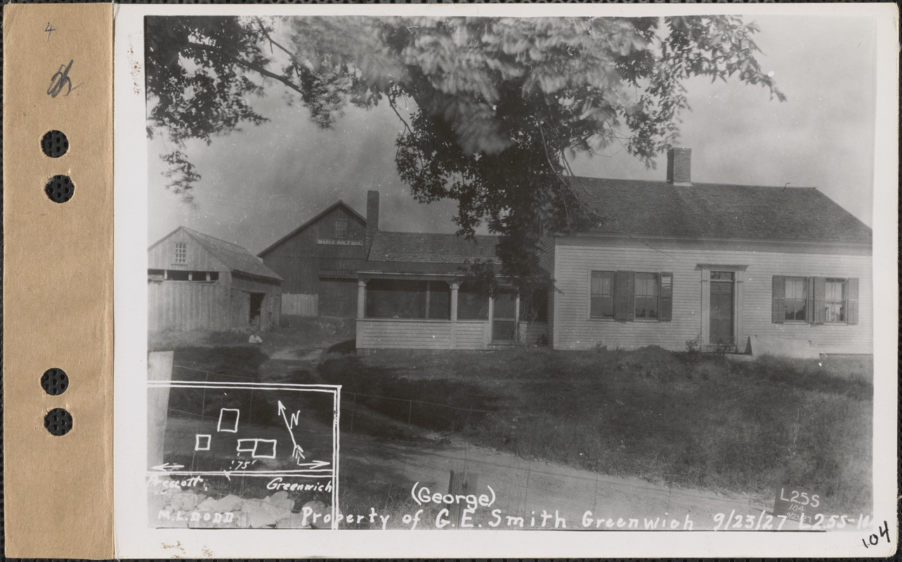 E. Smith, house, barn, etc. (Cutler place) ("Maple Ave Farm