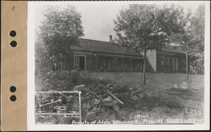 Adam Waurecuik and wife, house, Prescott, Mass., Sep. 23, 1927