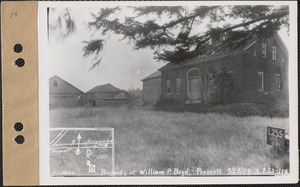 William P. Boyd, house and barn, Prescott, Mass., Sep. 23, 1927