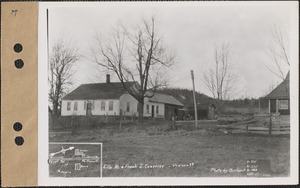 Ella M. and Frank J. Courrier (Currier?), house, Prescott, Mass., Dec. 15, 1927