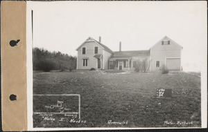 Helen I. Nevins, house and barn, Greenwich, Mass., Dec. 21, 1927