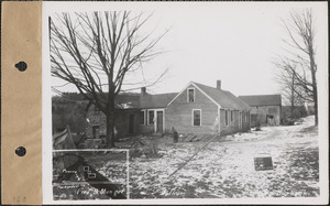 Fred B. Munger, house and barn, Pelham, Mass., Dec. 23, 1927