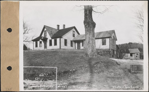 Joseph Marion and wife, house and barn, Pelham, Mass., Dec. 23, 1927