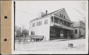 Angenette I. Felton, store ("A. H. Phillips" and "Meat Market"), Enfield, Mass., Dec. 27, 1927