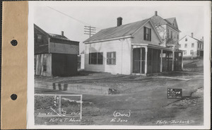 Hattie T. Adams, house and garage, North Dana, Dana, Mass., Jan. 4, 1928