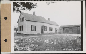 Albert B. Slatink, house and barn, Dana, Mass., Jan. 4, 1928