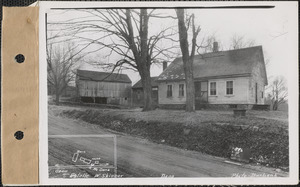 Estelle W. Skinner, house and barn, Dana, Mass., Jan. 10, 1928
