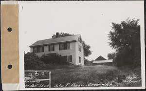 John F. Powers, house and barn, Greenwich, Mass., Jan. 12, 1928