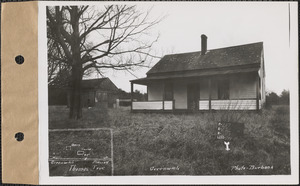 Thomas True, house and barn, Greenwich, Mass., Jan. 10, 1928