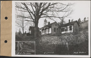 Alice G. Parsons, house (High Street), Enfield, Mass., Jan. 12, 1928