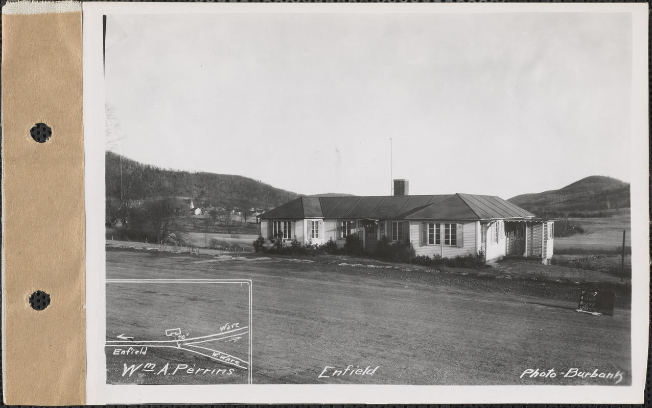 William A. Perrins, bungalow, Enfield, Mass., Jan. 14, 1928