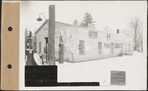 Grace G. Parcher, garage ("Flagg's"), North Dana, Dana, Mass., Feb. 10, 1928