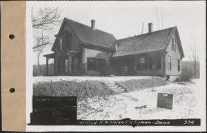 Wilfred H. and Helen F. H. Lyman, house, Doubleday Village, Dana, Mass., Feb. 13, 1928