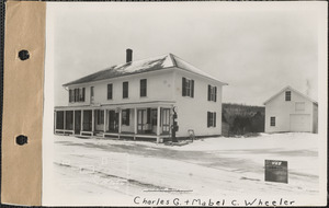 Mabel C. and Charles G. Wheeler, store and barn, "No. Prescott," Prescott, Mass., Feb. 14, 1928