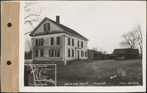 B. C. and H. W. Abbott, house, barn, sheds, Prescott, Mass., Feb. 15, 1928