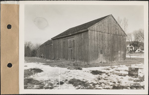 Albert L. Root, barn, Greenwich, Mass., Feb. 24, 1928