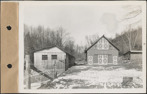 June W. Brainerd, barn, sheds, Prescott, Mass., Mar. 8, 1928