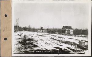 John H. Martin, house and sheds, Pelham, Mass., Mar. 13, 1928