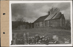 Arthur W. Thayer, house and shed ("Har Da Green"), Dana, Mass., Mar. 15, 1928
