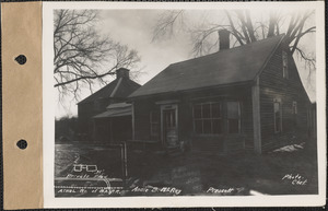 Annie B. McRay, house, shed, Prescott, Mass., Mar. 15, 1928
