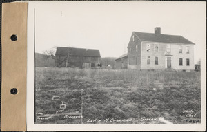 Lottie M. Chapman, house, barn, Greenwich, Mass., Mar. 15, 1928