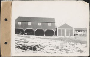 Martindale Farms, Inc., barn, sheds, Enfield, Mass., Mar. 23, 1928