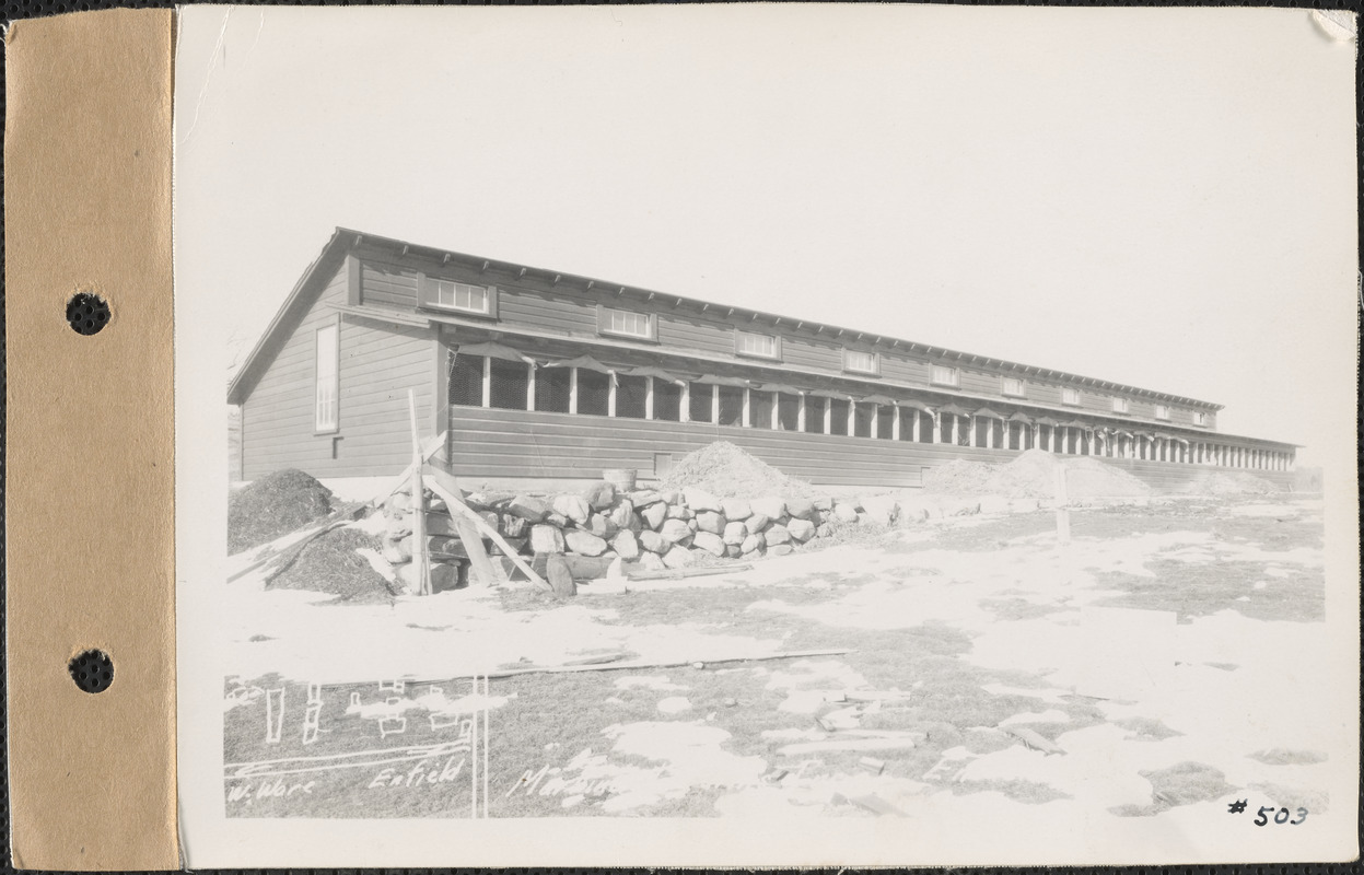 Martindale Farms, Inc., henhouse, Enfield, Mass., Mar. 23, 1928