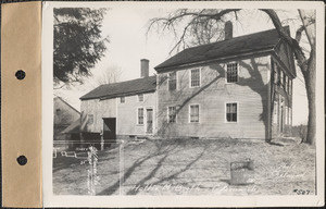Hattie M. (E.?) Booth, house, barn, Greenwich, Mass., Mar. 28, 1928