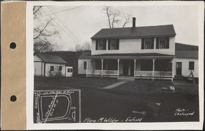 Flora M. Wilder, house, garage, Smith's Village, Enfield, Mass., Mar. 28, 1928