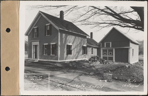 Herbert A. Coolbeth, house and shed, Enfield, Mass., Apr. 6, 1928