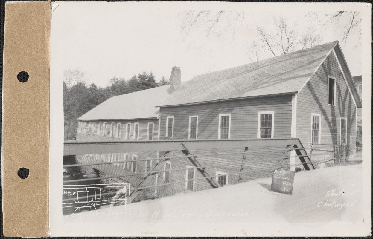 William H. Walker, box shop, Greenwich Village, Greenwich, Mass., Apr. 13, 1928