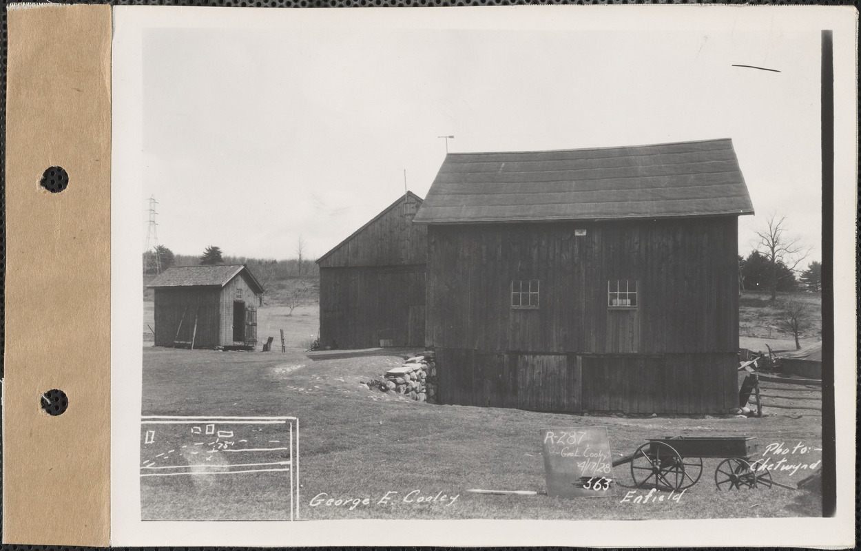 George E. Cooley, Barn, Etc., Enfield, Mass., Apr. 17, 1928 - Digital ...