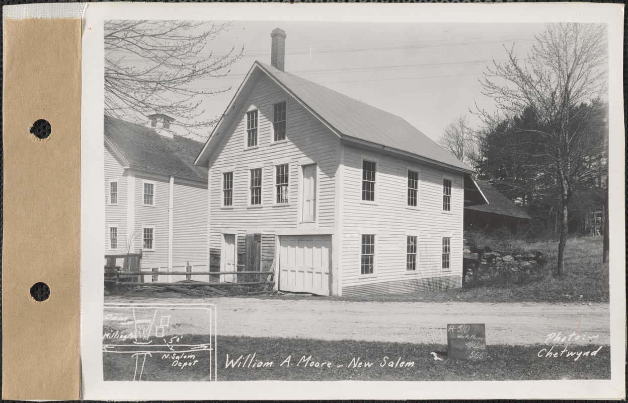 William A. Moore, sawmill, New Salem, Mass., Apr. 16, 1928