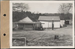 Charles Y. Gardner, service station, barn, etc. ("Gardner's Idle Hour"), Enfield, Mass., Apr. 17, 1928