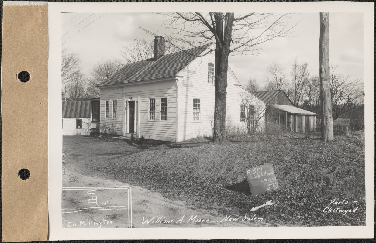 William A. Moore, house, etc., Millington, New Salem, Mass., Apr. 17, 1928