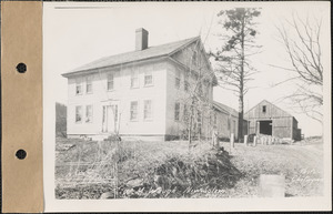 W. M. Waugh, house, barn, New Salem, Mass., Apr. 18, 1928