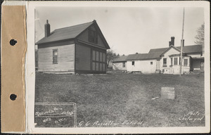 Cordelia G. Russell, house and garage, Enfield, Mass., Apr. 20, 1928