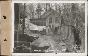 James Lisk heirs, shed, Enfield, Mass., Apr. 20, 1928