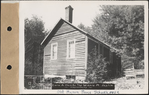 Cora A. Hanks and Winnie M. Joslin, camp (on Hampshire Co. property), Shutesbury, Mass., May 10, 1928