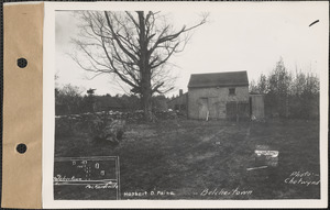 Herbert D. Paine, sheds, Belchertown, Mass., May 17, 1928