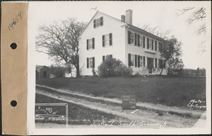 Justin L. Smith, house, Greenwich, Mass., May 25, 1928