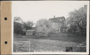 Mary Tebo heirs, house and garage, Enfield, Mass., May 25, 1928