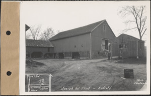 Josiah W. Flint, barn and shed (Ely), Enfield, Mass., May 25, 1928