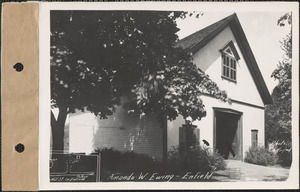 Amanda W. Ewing, barn, Enfield, Mass., May 31, 1928