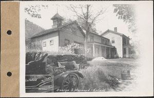George S. Harwood, house and barn, Enfield, Mass., May 31, 1928