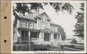 Henry W. Smith estate, house and barn, Enfield, Mass., May 31, 1928