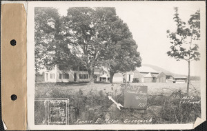 Fannie E. Mason, house, barn, etc., Greenwich, Mass., June 2, 1928
