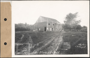 John Bloom, barn, Enfield, Mass., Mass., June 16, 1928